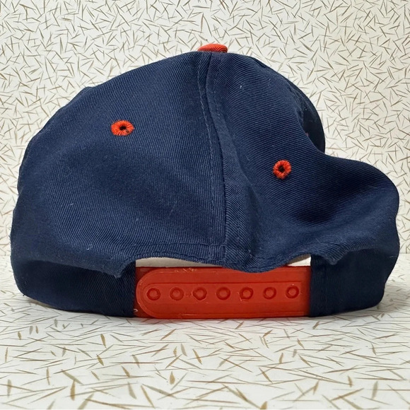 Vintage 90s Denver Broncos NFL Logo 7 Snapback Hat - Picture 3 of 7